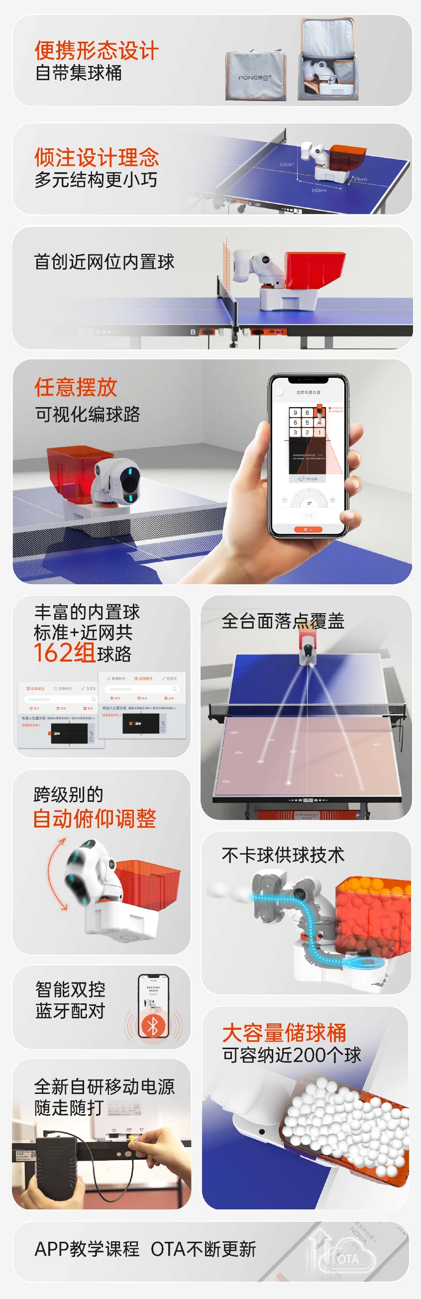 不负期待！便携款发球机器人NOVA全新上市