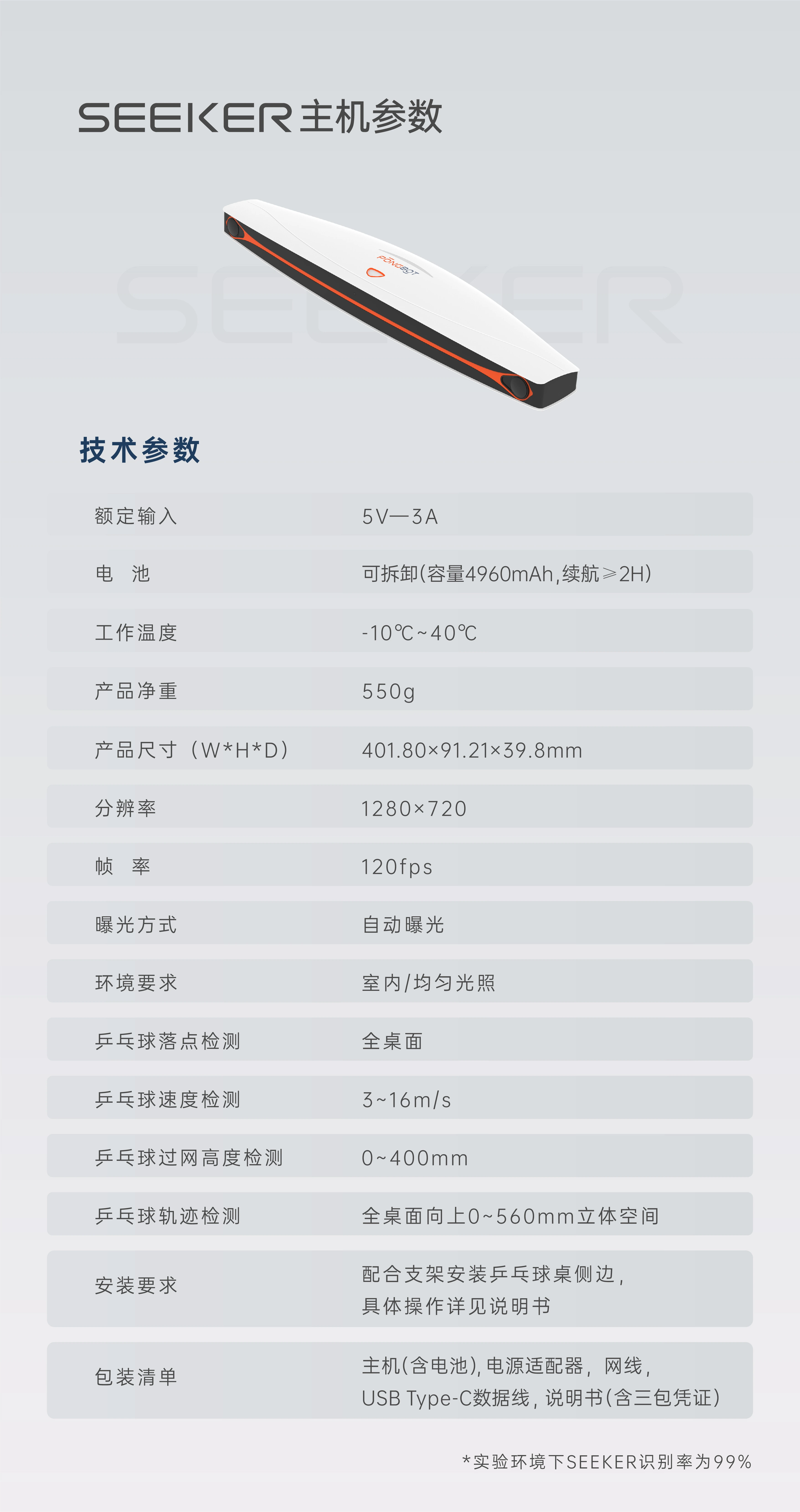 新品 | 视界所达，智能所至，SEEKER重塑乒乓